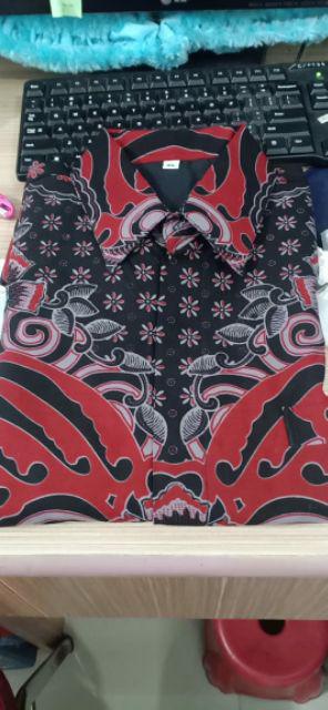 Defran Kemeja Batik Pria Full Furing Katun Primisima Batik Solo Batik Pria Eksklusif Batik Modern