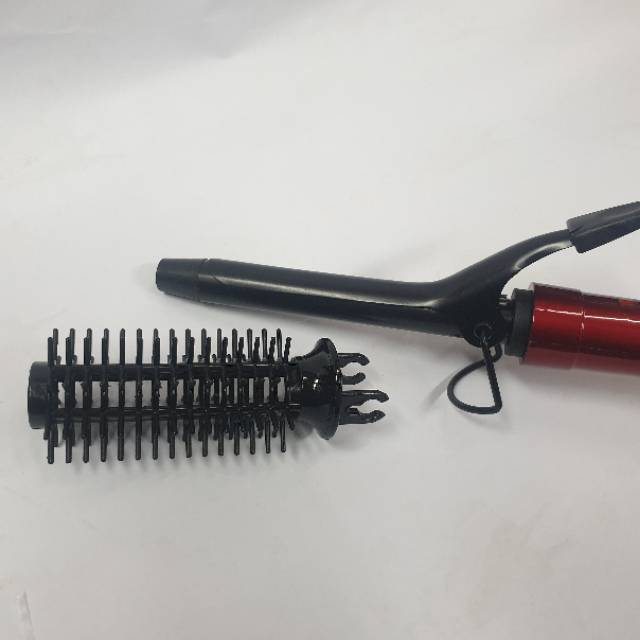 Alat Catok Rambut  Kriting Murah dan Catokan Sisir Keriting curler Suhu  Bagus ALS-6801