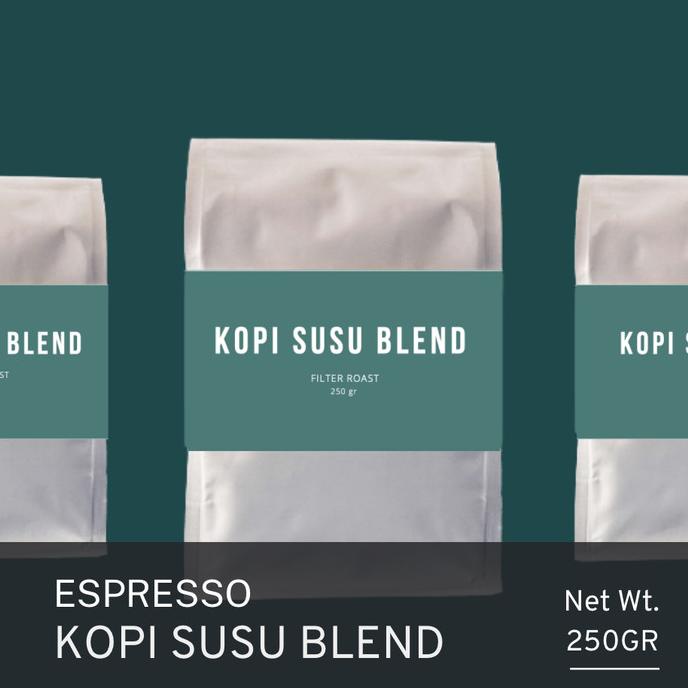 

Kopi Susu Blend Arabica 20% Robusta 80% Roasted Coffee Beans Biji