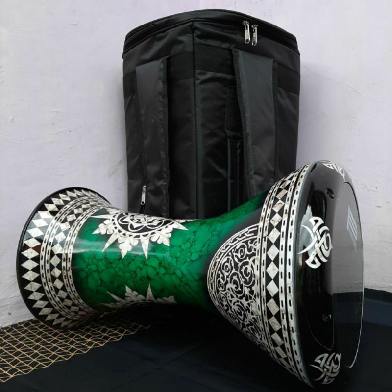 Darbuka Murah 8 Inci Original Mika Power Beat Alat Musik Islami Full Set Paketan Gratis Tas Full Bus