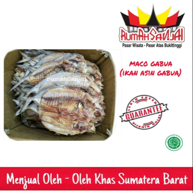 

MACO GABUA - IKAN ASIN 500 GR