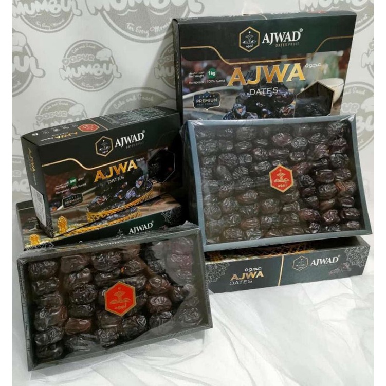 

Kurma Ajwad / Korma Ajwa 500 gram