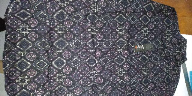 Kemeja Batik Songket / Kemeja Kerja / Kemeja Kantor / Kemeja Lengan Panjang