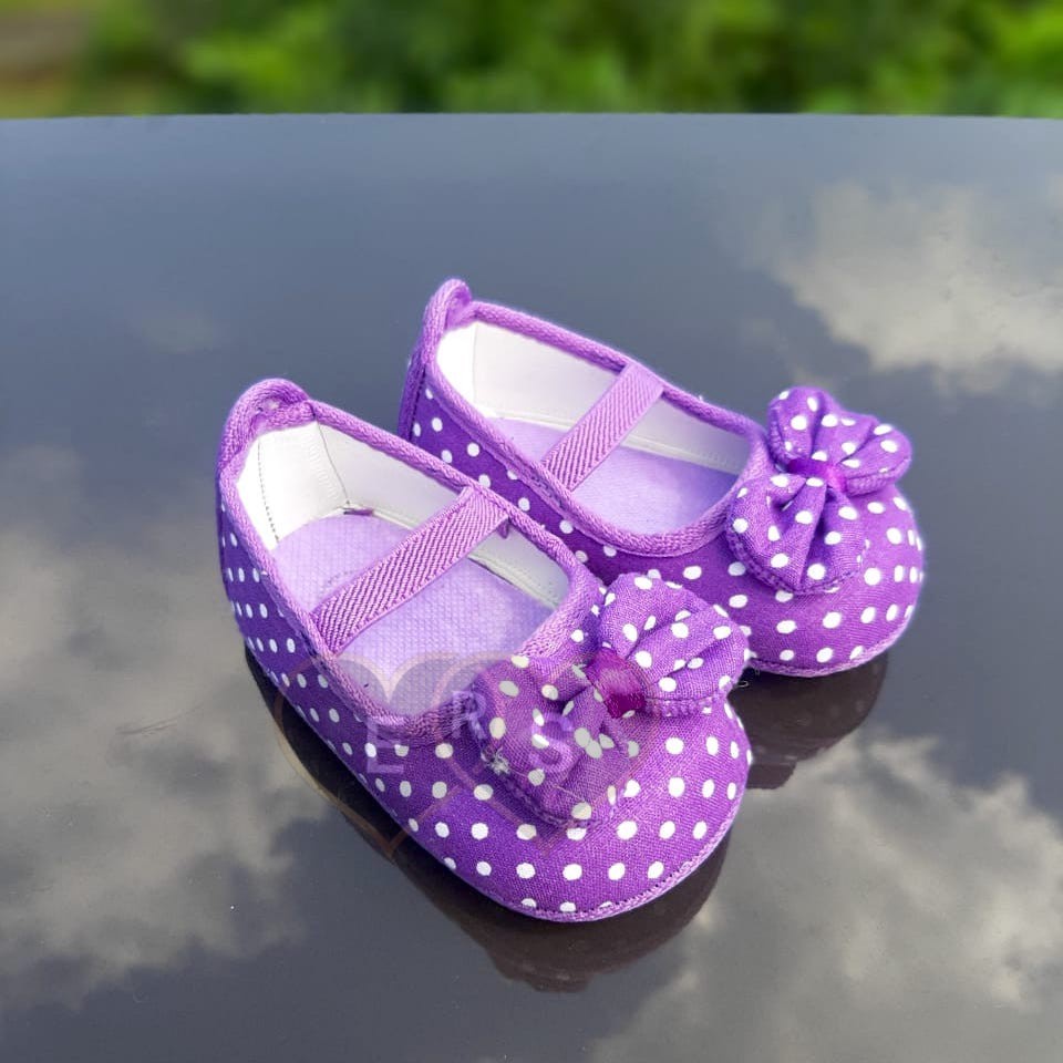 TOKOERS PRP02 Sepatu anak perempuan prewalker pita premium Umur 0 - 11 Bulan