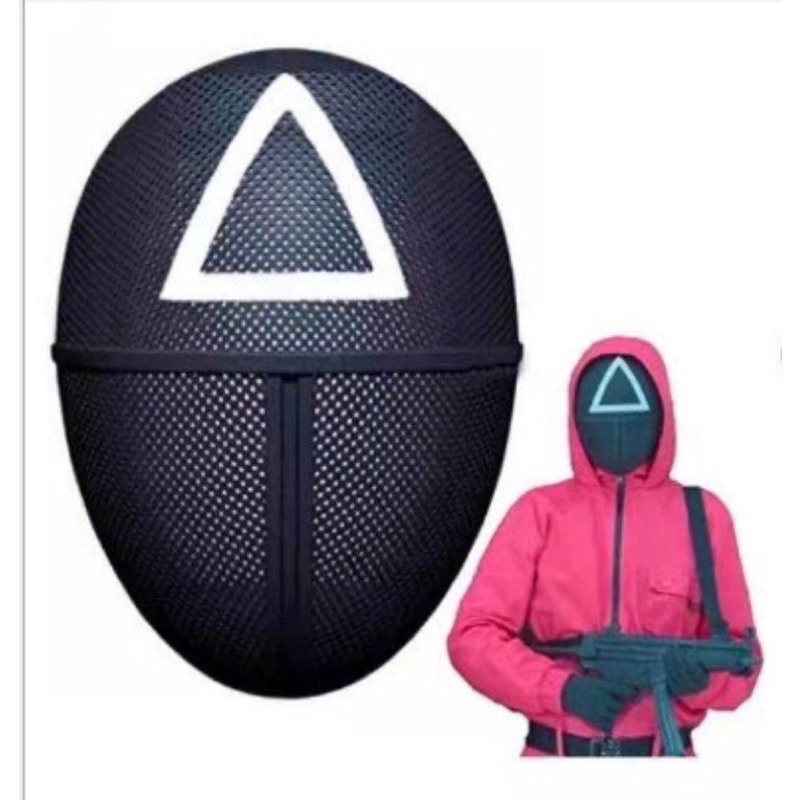 topeng squid game/squid game mask/game squid topeng