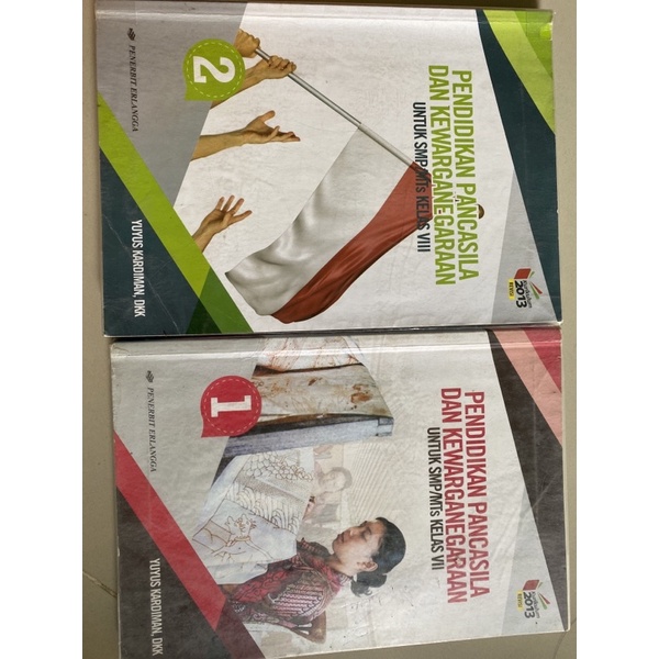 

BUKU BEKAS/ PRELOVED PENDIDIKAN PANCASILA DAN KEWARGANEGARAAN ERLANGGA KLS 7 - 8