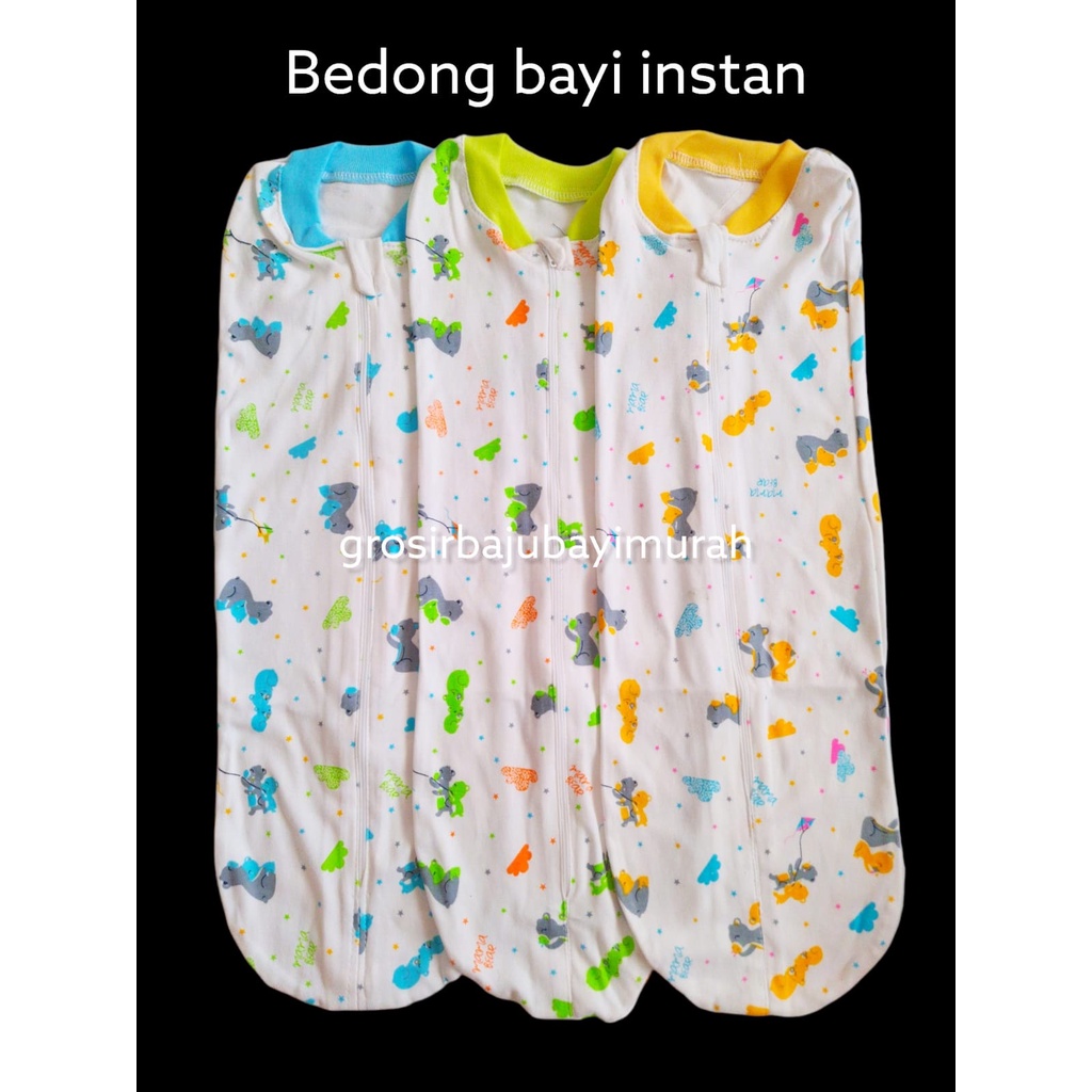 bedong bayi INSTAN perlengkapan bayi baru lahir