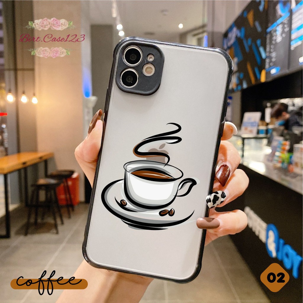 Softcase choice COFFEE Iphone 6 7 6+ 7+ 8 8+ 11 X XR XS 12 MINI PRO MAX BC1906