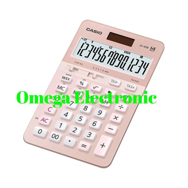 

Casio Heavy Duty Calculator JS-40B - Kalkulator Kantor Office JS 40 B Pink