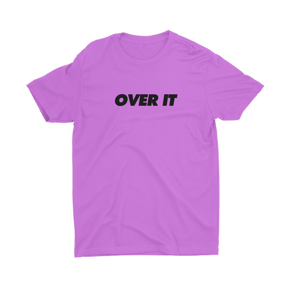 Tshitrallday Kaos Premium Unisex Pria &amp; Wanita bisa Oversize 100% Cotton Combed GRAPHIC OVER IT