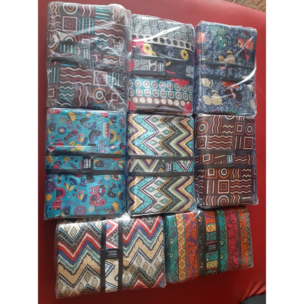TIKAR LIPAT PIKNIK 300X150 CM ( SUPER JUMBO ) / TIKAR LIPAT MICROSATIN / TIKAR LIPAT REKREASI