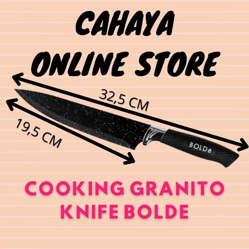 Bolde Knives Granito Cooking Knife (pisau Dapur Besar)