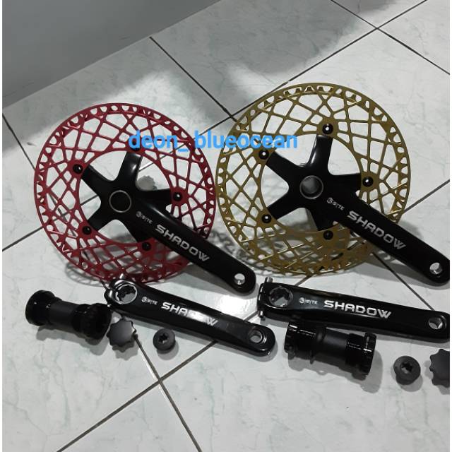 Crank Set Syte SHADOW HT2 53T/56T