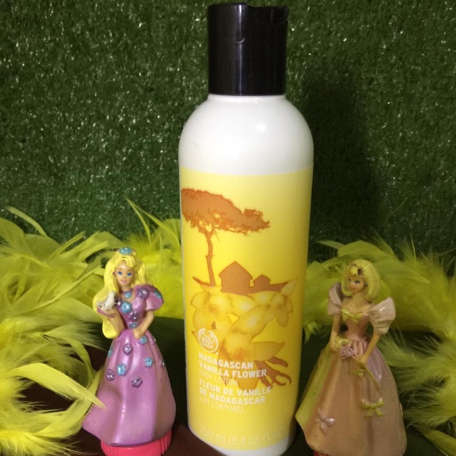 The body shop madagascan vanilla flower body lotion / body lotion the body shop