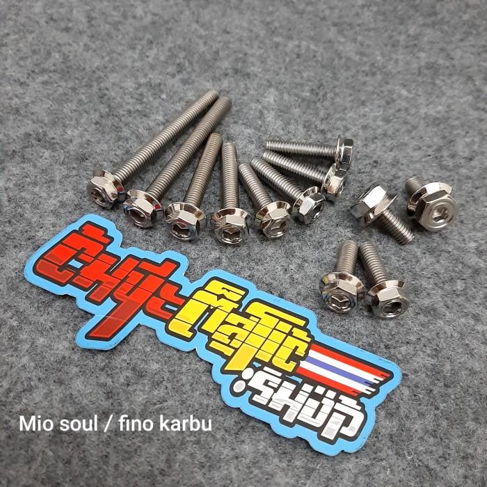 baut probolt cvt mio soul fino karbu stainless 2 kunci