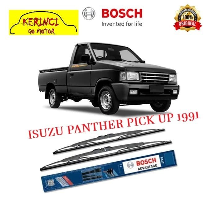 WIPER ISUZU PANTHER PICK UP 1991 BOSCH ADVANTAGE 22&quot; &amp; 16&quot; SEPASANG