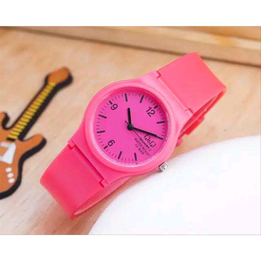 [Promo] JAM TANGAN WANITA QNQ QQ Q&Q VQ 86 JELLY ANTI AIR Limited
