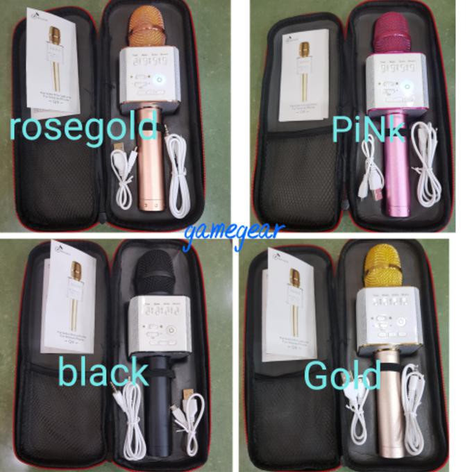GRATIS ONGKIR MIC PORTABLE Q9 WIRELESS / MIC BLUETOOTH Q9 TERLARIS