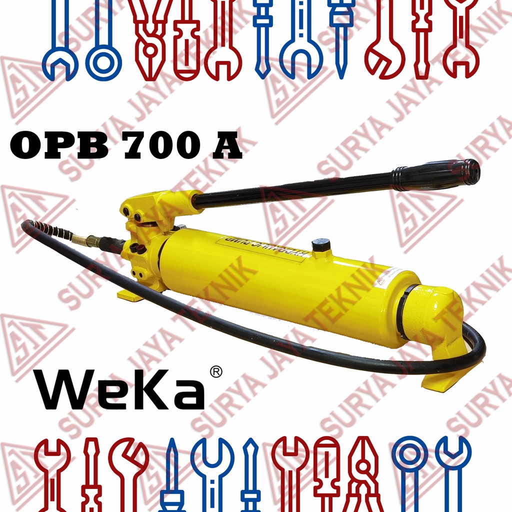 WEKA Pompa Tangan Hidrolik / Hydrolic Hand Pump 700 A