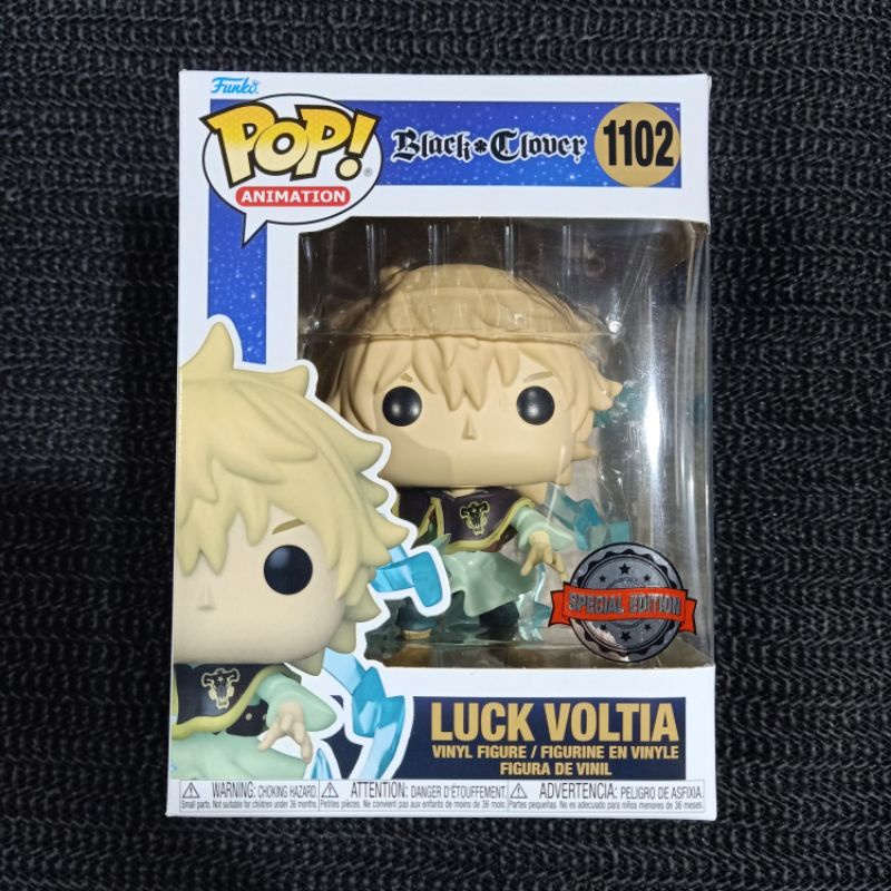 Funko Pop Black Clover: LUCK VOLTIA #1102 (Special Edition)