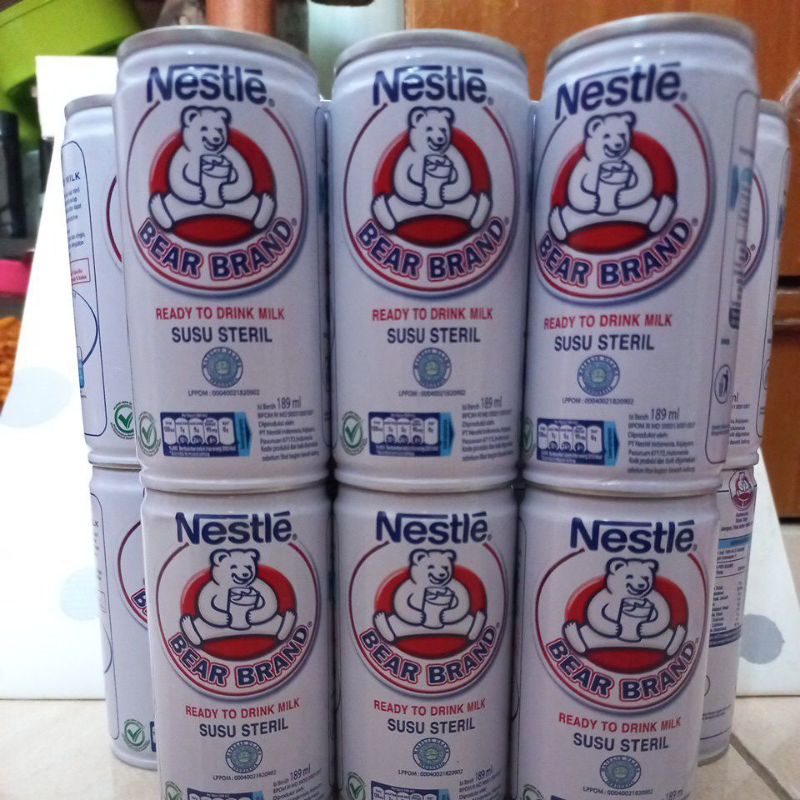 

Bear brand susu sterill