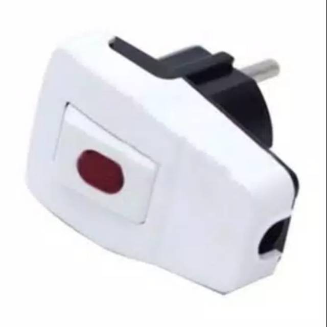 Steker STEKER LAMPU BROCO VYBA SZMR (SNI)/STEKER BROCO VYBA SZMR/COLOKAN SWIT on off