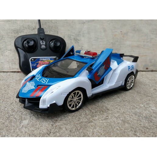 rc car police Lamborgini - mobil remote control - remot kontrol polisi
