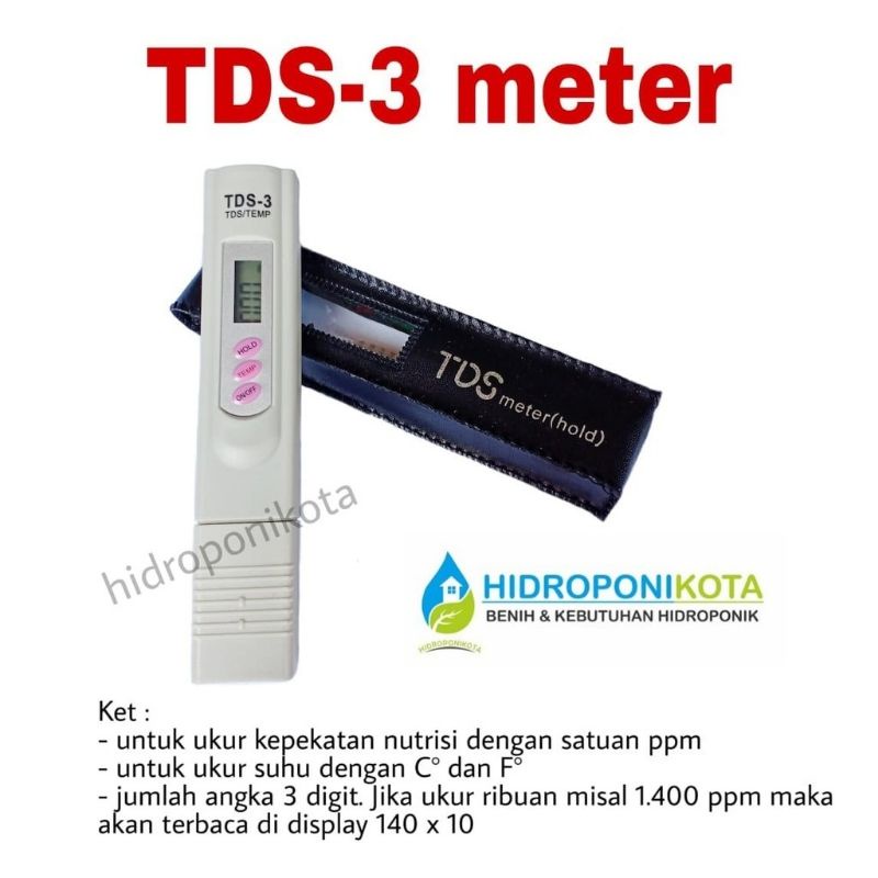 alat ukur tds meter ph meter - alat ukur hidroponik - alat hidroponik