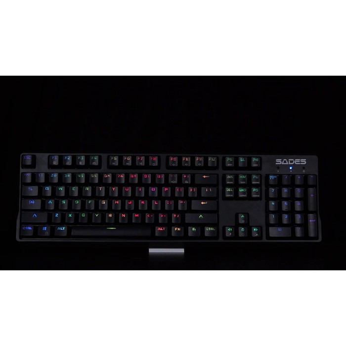 Sades GROZA Macro Mechanical Switch Optical RGB Gaming Keyboard Full WaterProof
