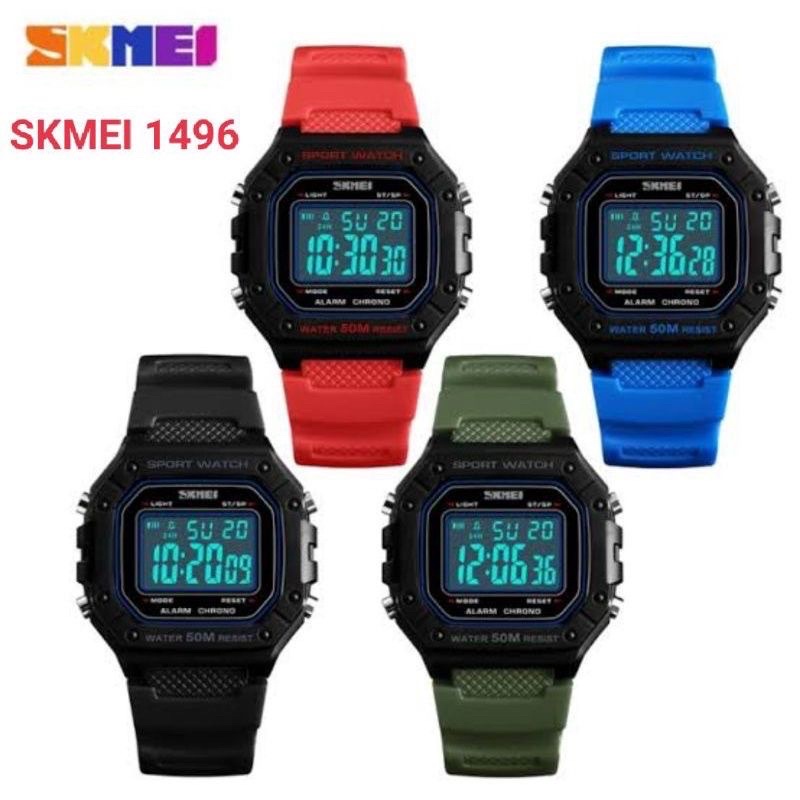 Strap tali jam tangan ORIGINAL Skmei 1496, tali jam skmei 1496,  skmei 1496