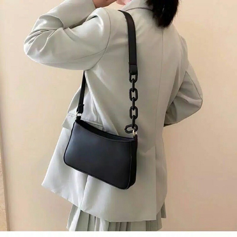 handbag retro tas jinjing retro tas wanita tas kulit wanita tas retro rantai tas rantai wanita