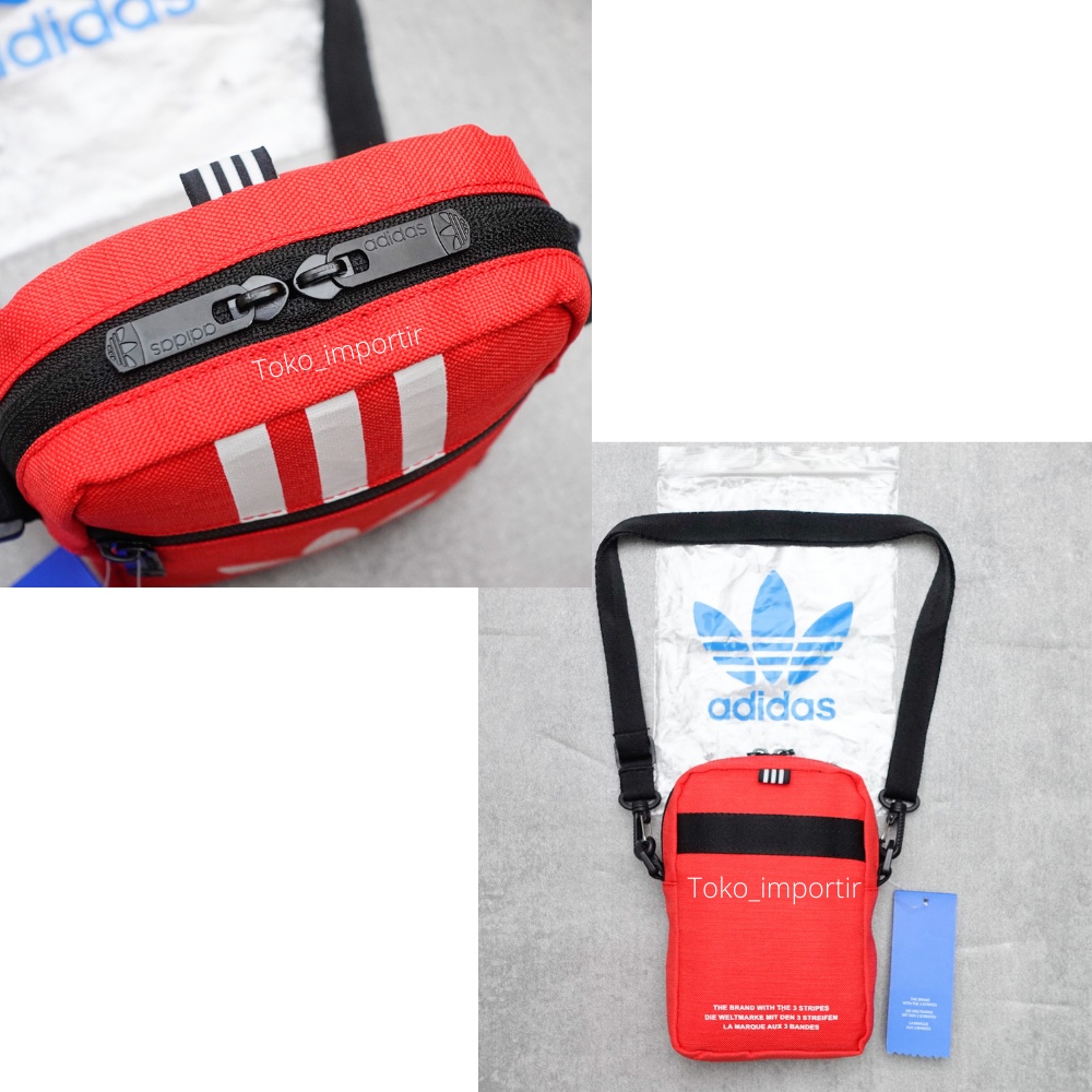 Tas Slingbag Adidas Mini / Tas Selempang Pria Mirror ORI Import Unisex