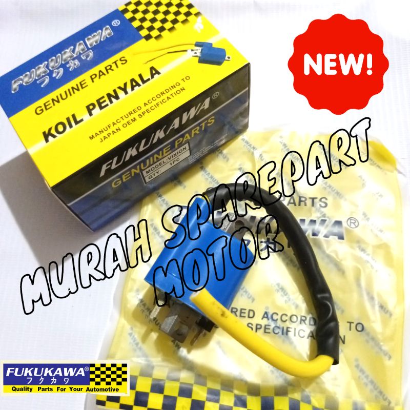 COIL KOIL STANDAR STD RACING PENYALA PENGAPIAN YAMAHA VIXION OLD NEW FUKUKAWA