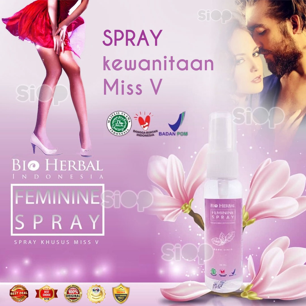 Jual Bio Herbal Feminine Spray 30 Ml Parfum Pengharum Miss V Mengobati Keputihan Gatal Dan Bau 0293