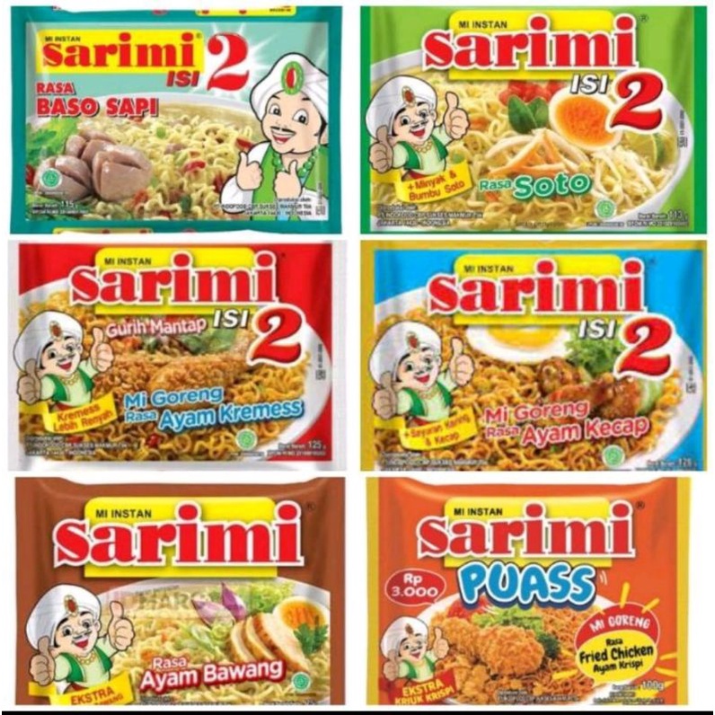 

SARIMI ISI 2 aneka rasa perbungkus