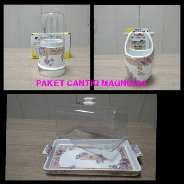 Tempat roti/tempat sendok vicenza magnolia