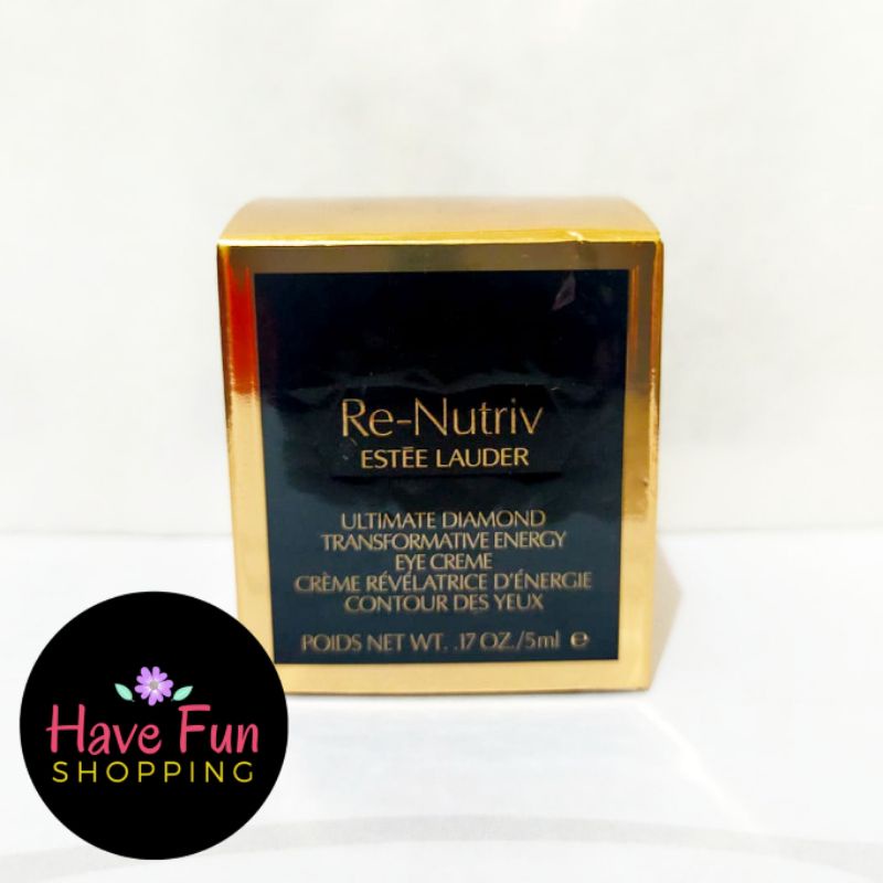 ESTĒE LAUDER RE-NUTRIV ULTIMATE DIAMOND TRANSFORMATIVE ENERGY EYE CREME