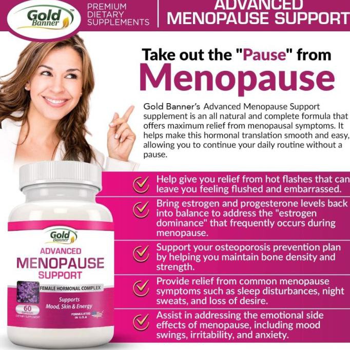 Obat Pencegah Menopause Dini Advance Menopause Support