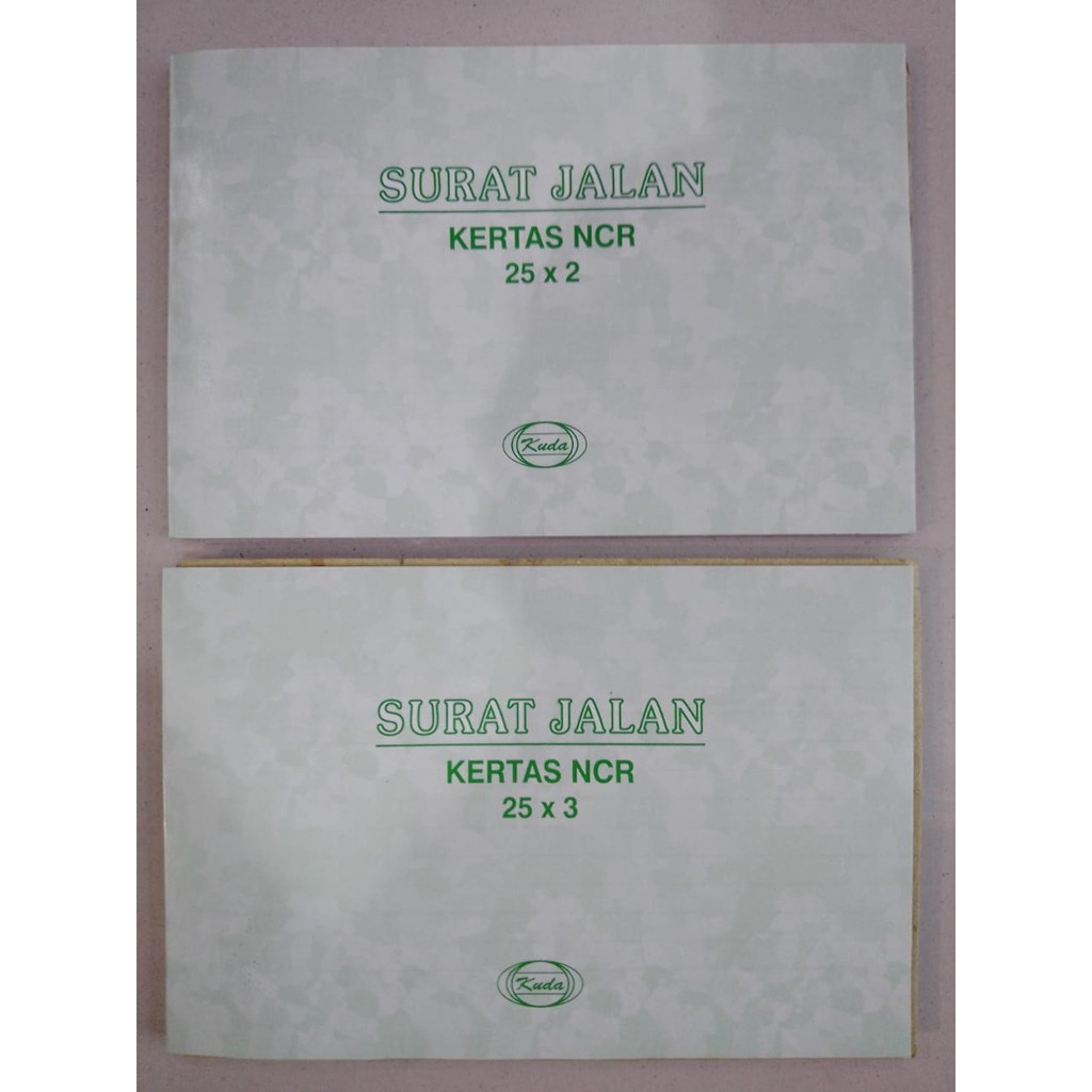 

Kuda surat jalan NCR 1/4 folio
