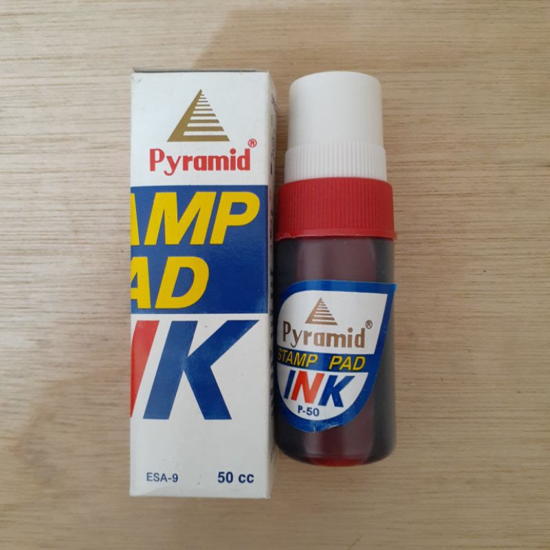Jual Stamp Ink Pyramid (Merah) | Shopee Indonesia