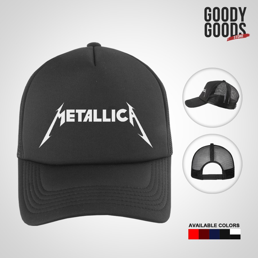 TOPI - TRUCKER - BAND METAL - METALLICA