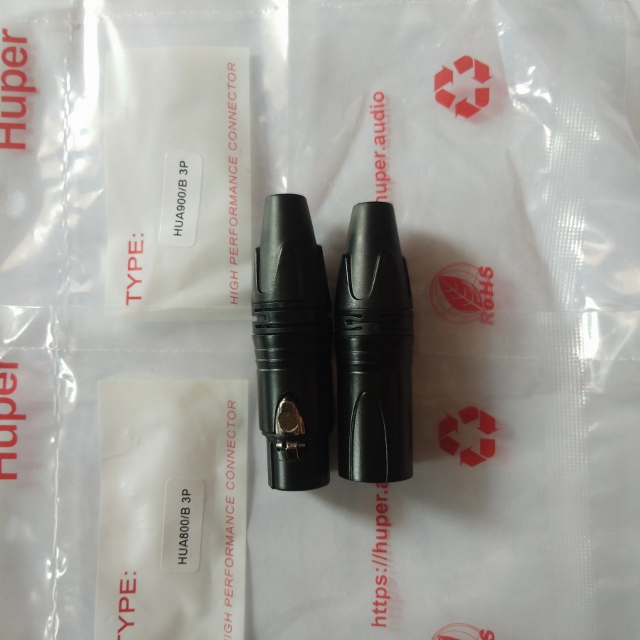 jack canon xlr 3pin harga per set