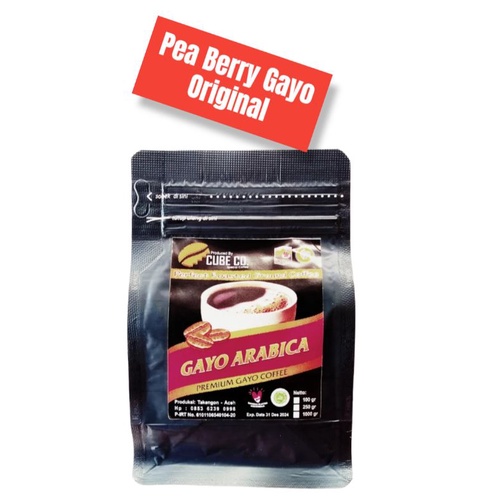 

Kopi Peaberry Gayo 100 gram | CUBECO