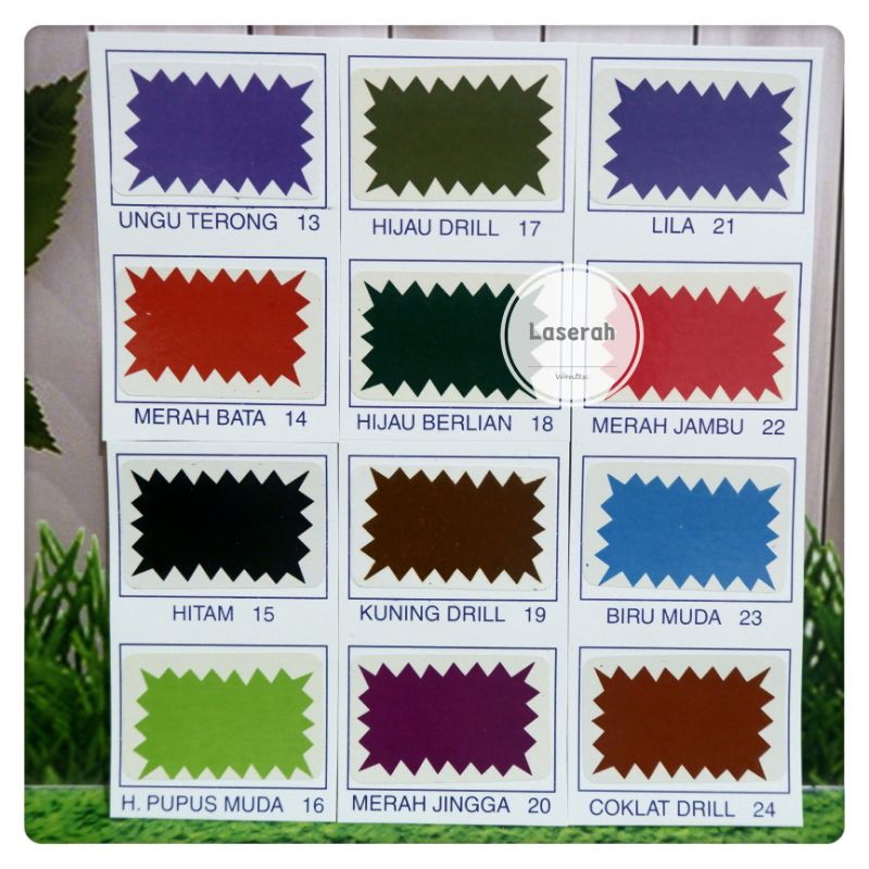 SHp2 10 Pcs Wantex Pewarna Pakaian Permanen Anti Luntur