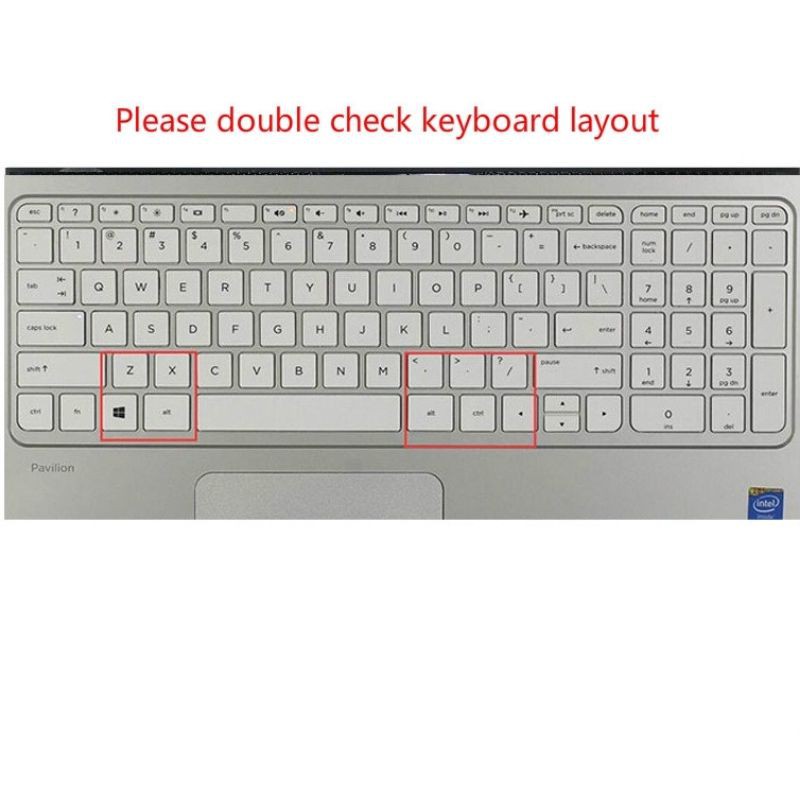 Keyboard protector HP Pavilion15  ENVY 15 15-P 15-p143cl 15-p150ca