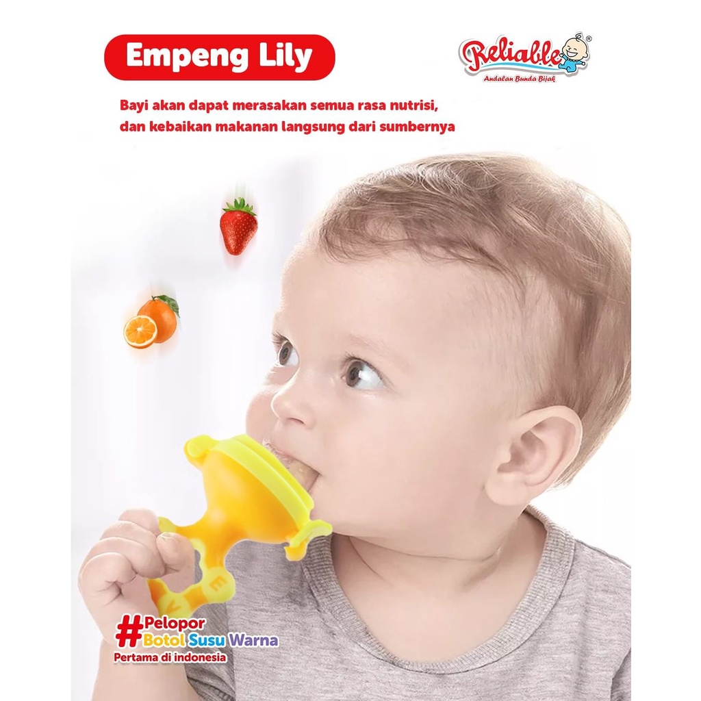 Reliable Empeng Baby Lily Buah MPASI Bayi RNP-8849