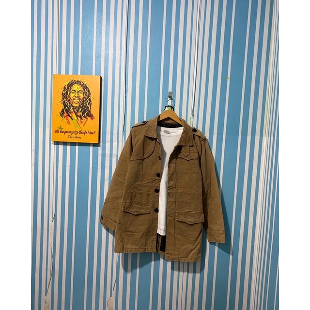 Master Mind Jaket Trucker Size XS Harington Vintage Winter windbreaker 90s Outer work jaket thrift