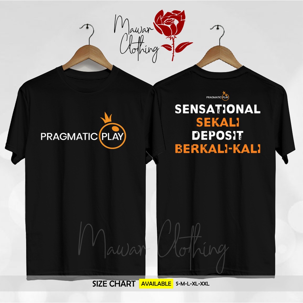 Kaos / Baju Pragmatic Play Sensational Sekali Deposit Berkali-kali Game Slot Pragmaticplay slot Prag