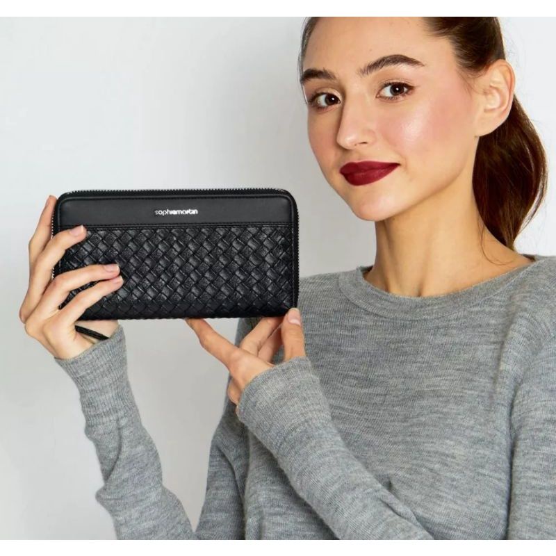 Dompet sophie martin paris original terbaru promo dompet panjang wanita leanetta wallet shopi sophi 