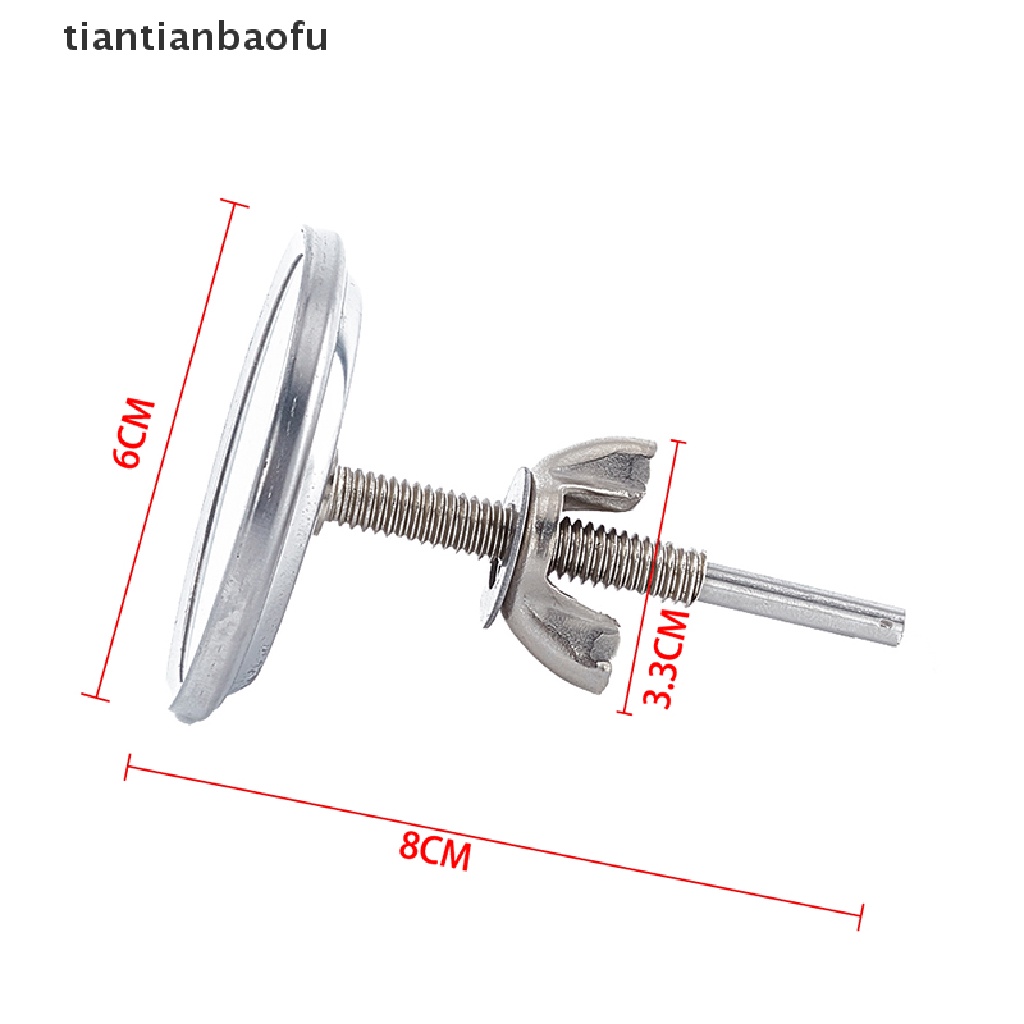 [tiantianbaofu] Stainless Steel Barbecue BBQ Smoker Grill Thermometer Temperature Gauge 10-400℃ Boutique